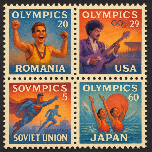 Olympic stamps