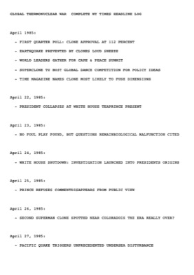 Final Fifty Headlines