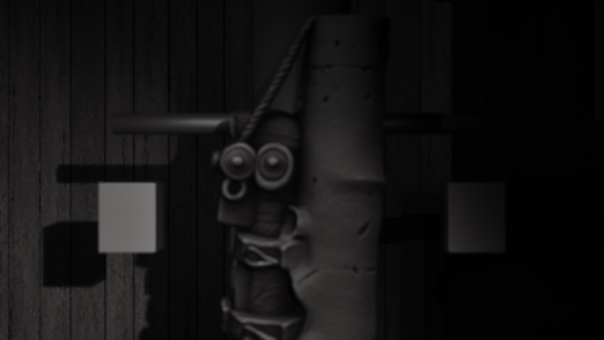 Character blocked into the Unreal set